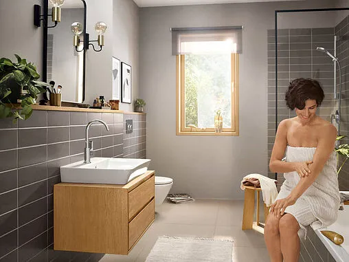 Смеситель для раковины Hansgrohe Rebris E 210 хром 72576000