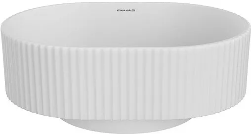 Раковина Kerama Marazzi Artbasin Conchiglia 50 белый матовый VE.wb.50\WHT.M