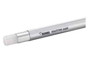 Труба металлополимерная Rehau Rautitan Stabil 16.2 x 2.6 мм PE-Xa/AL/PE штанга 5м 11300711005 Труба металлополимерная Rehau Rautitan Stabil 16.2 x 2.6 мм PE-Xa/AL/PE штанга 5м 11300711005, 1