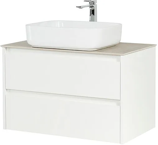 Тумба-умывальник подвесная BelBagno KRAFT 90 Bianco Opaco KRAFT-900-2C-SO-BO+