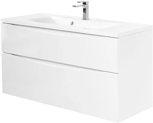 Тумба под умывальник подвесная BelBagno MARINO-H60 60 Bianco Lucido MARINO-H60-600-2C-SO-BL-P