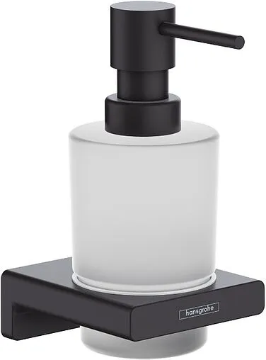 Дозатор для жидкого мыла Hansgrohe AddStoris чёрный матовый 41745670
