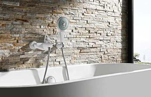 Смеситель для ванны Grohe Eurodisc Joy белый/хром 23431LS0