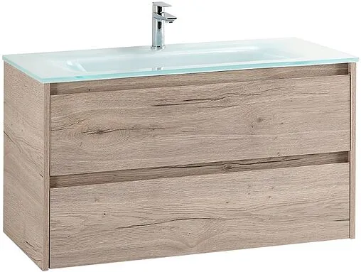 Тумба под умывальник подвесная BelBagno KRAFT 80 Rovere Galifax Bianco KRAFT-800-2C-SO-RGB