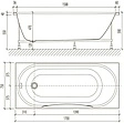 Ванна акриловая Eurolux Oliva 170х75 E1017075026