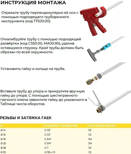 Водорозетка компрессионная 20мм x ½&quot;в General Fittings 530023N042020A