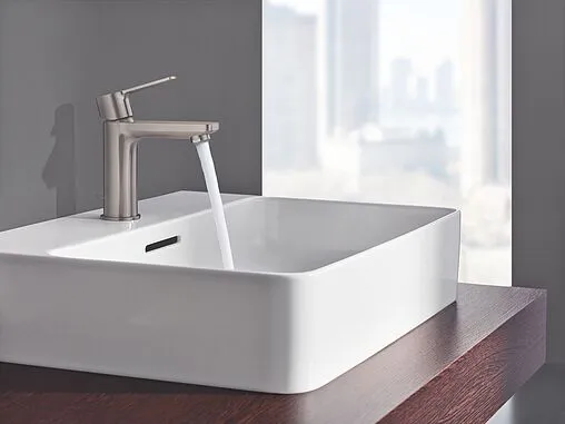 Смеситель для раковины Grohe Lineare полированная сталь 32109DC1