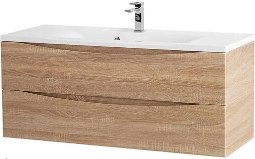 Тумба под умывальник подвесная BelBagno MARINO 120 Rovere Bianco MARINO-1200-2C-SO-WO-P