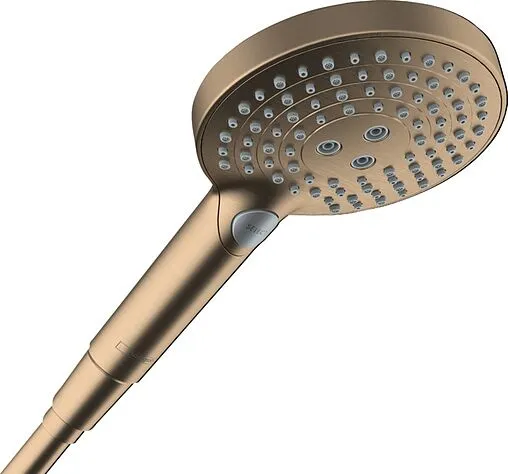 Лейка ручного душа Hansgrohe Raindance Select S 120 3jet PowderRain шлифованная бронза 26014140