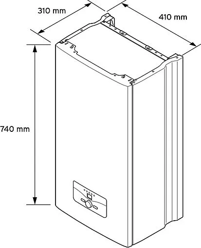 Котел электрический одноконтурный 18кВт Vaillant eloBLOCK VE 18 0010023658