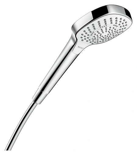 Лейка ручного душа Hansgrohe Croma Select Е 110 Multi 3jet хром/белый 26810400