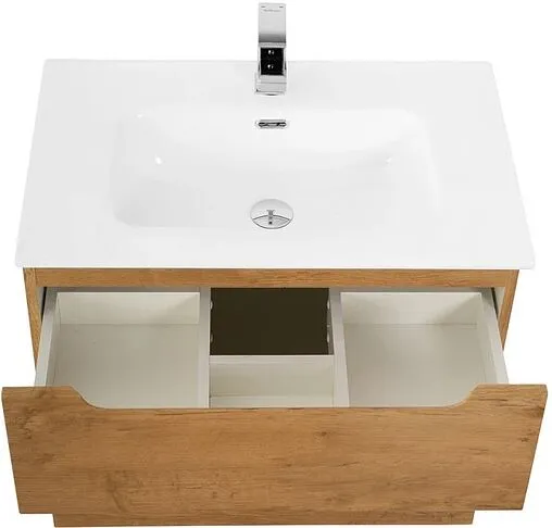 Тумба под умывальник подвесная BelBagno ETNA H-60 80 Rovere Nature ETNA-H60-800-2C-SO-RN-P