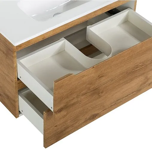 Тумба-умывальник подвесная BelBagno ETNA 39 70 Rovere Nature ETNA39-700/390-2C-SO-RN-P+BB700/390ETL