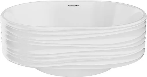 Раковина Kerama Marazzi Artbasin Conchiglia 50 белый матовый SA.wb.50\WHT.M