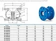 Дисковый фланцевый обратный клапан Ду200 Ру16 Water Technics CVF WT SKL100600200