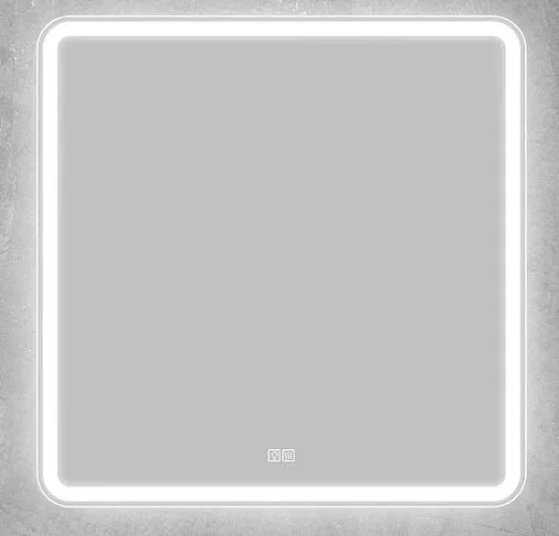 Зеркало с подсветкой BelBagno MARINO 80x80 с подогревом SPC-MAR-800-800-LED-TCH-WARM