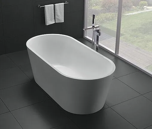 Ванна акриловая отдельностоящая BelBagno 180x80 без перелива  белый BB71-1800-W0