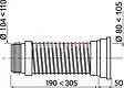 Гофра для унитаза Wirquin JollyFlex 270-490мм 71080202