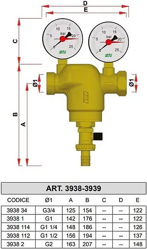 Фильтр тонкой очистки воды 1&quot;в x 1&quot;в Far FA 3938 1