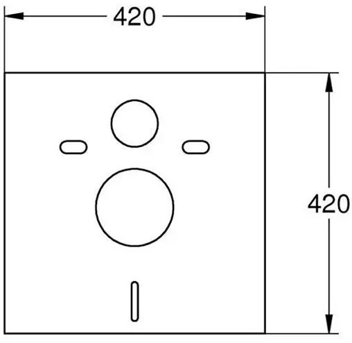 Комплект 6 в 1 Toni Arti Baglio TA-01+TA-BO4936+TA-0040 с кнопкой Noche TA-0040 хром матовый