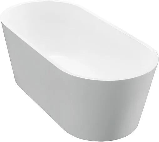 Ванна акриловая отдельностоящая BelBagno 180x80 без перелива  белый BB71-1800-W0