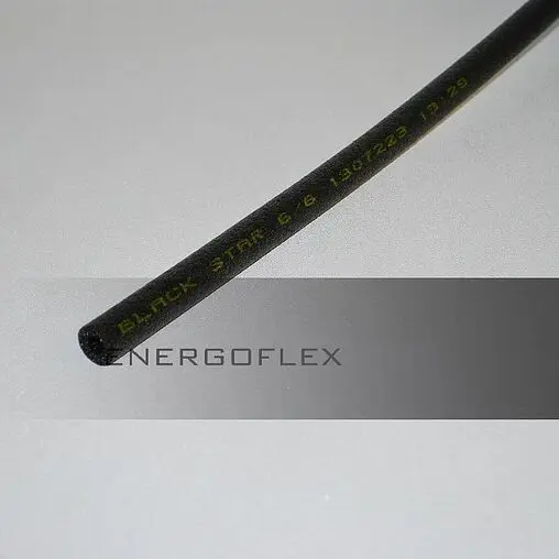 Теплоизоляция для труб 12/6мм черная Energoflex Black Star EFXT012062BS