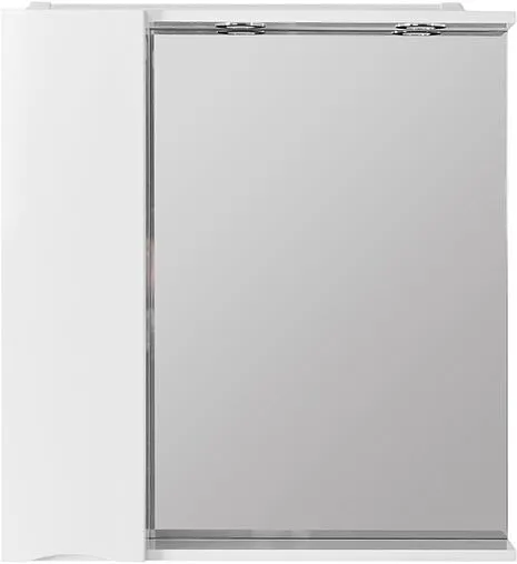 Шкаф-зеркало BelBagno FLY-MARINO 60 L Bianco Lucido MARINO-SPC-600/750-1A-BL-P-L