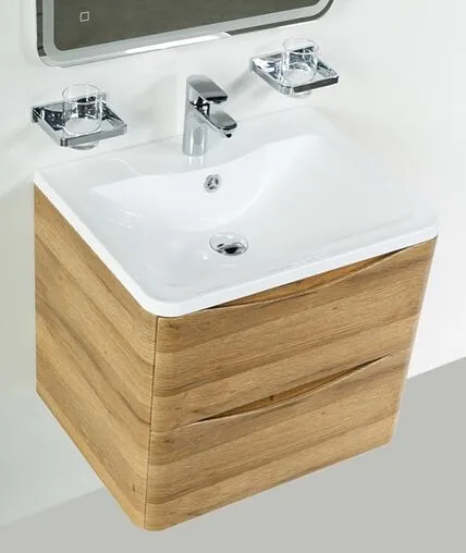 Тумба под умывальник подвесная BelBagno ACQUA 60 Rovere Rustico ACQUA-600-2C-SO-RR