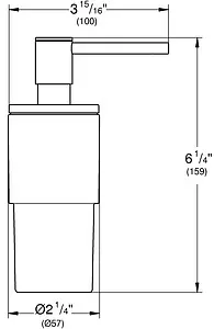 Дозатор для жидкого мыла Grohe Atrio New хром Дозатор для жидкого мыла Grohe Atrio New хром, 4