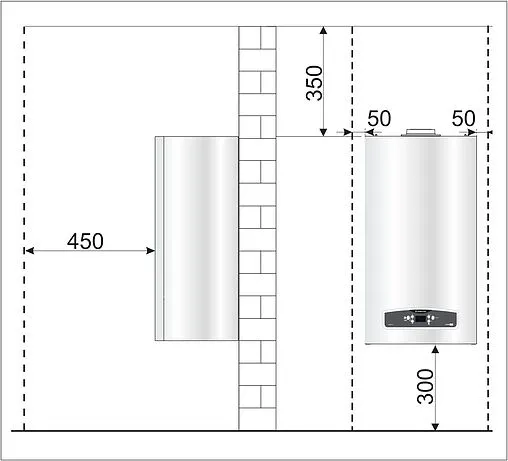 Настенный газовый котел двухконтурный турбированный 10кВт Ariston CARES XC 10 FF NG 3301685