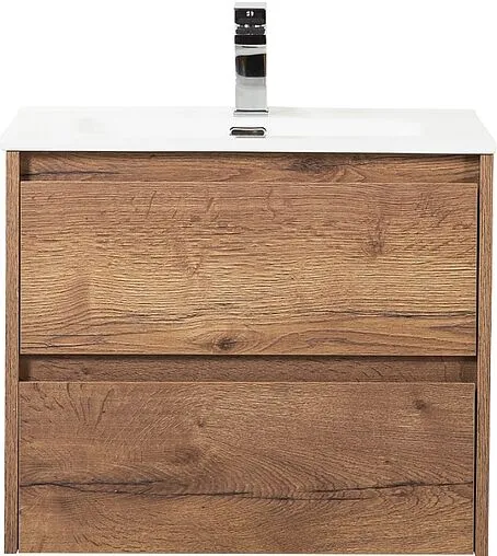 Тумба-умывальник подвесная BelBagno KRAFT 70 Rovere Tabacco KRAFT-700-2C-SO-RT+BB700ETL