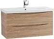 Тумба-умывальник подвесная BelBagno MARINO-CER 80 Rovere Bianco MARINO-CER-800-2C-SO-WO-P+BB-0322-80-LVB