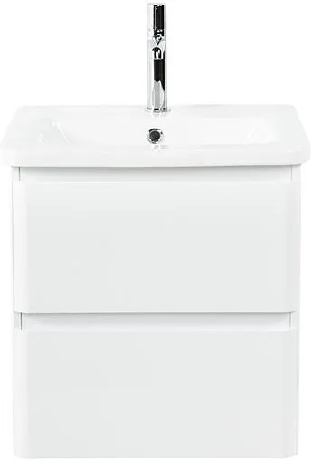 Тумба-умывальник подвесная BelBagno ALBANO-CER 50 Bianco Lucido ALBANO-CER-500-2C-SO-BL+12050-KL