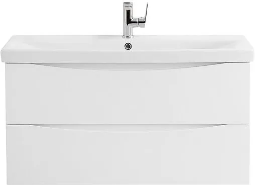 Тумба-умывальник подвесная BelBagno MARINO 80 Bianco Opaco MARINO-800-2C-SO-BO-P+