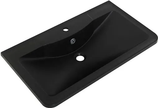 Раковина BelBagno 80 чёрный матовый BB800/455-LV-ART-ALR-NERO