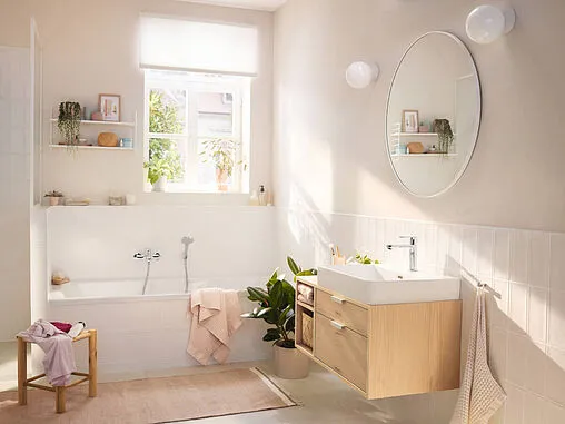 Смеситель для ванны Hansgrohe Rebris S хром 72440000