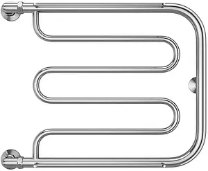 Полотенцесушитель водяной Terminus Фокстрот 1" БШ 500х600 полированная сталь 4620768881046 Полотенцесушитель водяной Terminus Фокстрот 1" БШ 500х600 полированная сталь 4620768881046, 3