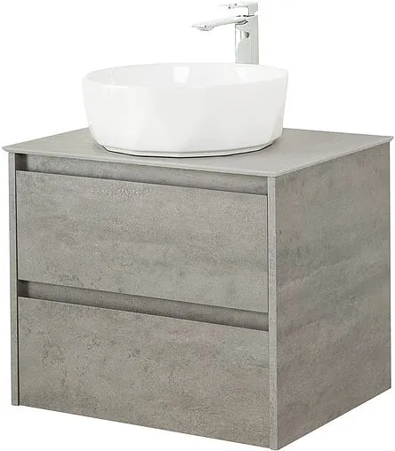 Тумба-умывальник подвесная BelBagno KRAFT 70 Cemento Grigio KRAFT-700-2C-SO-CG+