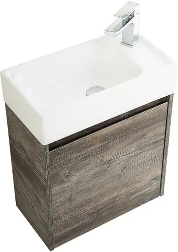 Тумба под умывальник подвесная BelBagno KRAFT MINI 50 L Pino Pasadena KRAFT MINI-500/260-1A-SO-PP-L