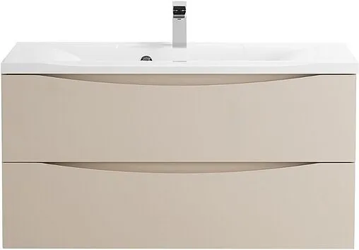 Тумба под умывальник подвесная BelBagno MARINO 100 Crema Opaco MARINO-1000-2C-SO-CO-P