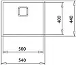 Мойка кухонная Teka Flexlinea RS15 50.40 M-XT 1B SofTexture нержавеющая сталь SofTexture 115000046
