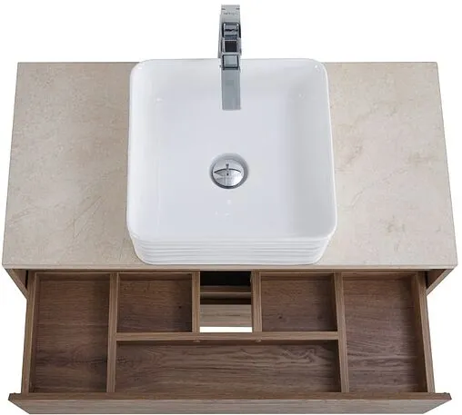 Тумба-умывальник подвесная BelBagno KRAFT 80 Rovere Tabacco KRAFT-800-2C-SO-RT+