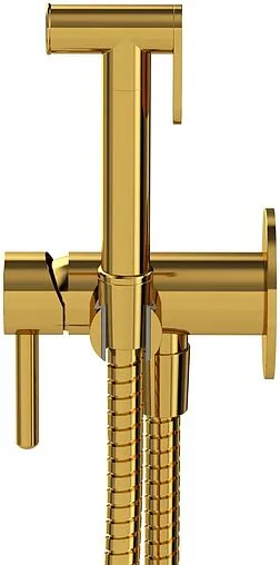 Гигиенический душ со смесителем WHITECROSS Y gold золото SYSYBI2GL