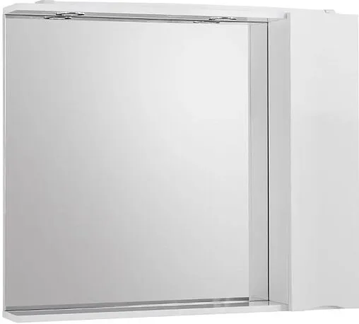 Шкаф-зеркало BelBagno FLY-MARINO 90 R Bianco Lucido MARINO-SPC-900/750-1A-BL-P-R