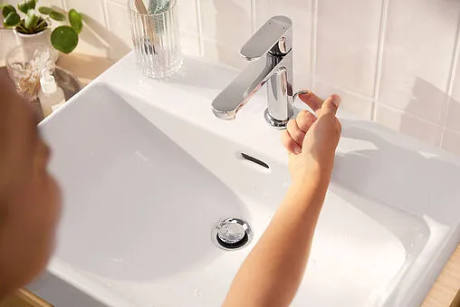 Смеситель для раковины Hansgrohe Rebris S 110 хром 72517000