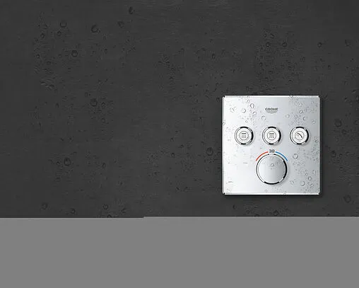 Термостат для 3 потребителей Grohe Grohtherm SmartControl хром 29126000