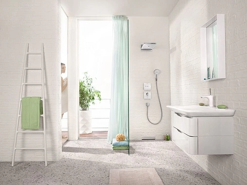 Шланговое подключение Hansgrohe FixFit Square хром 26455000