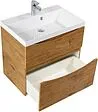 Тумба-умывальник подвесная BelBagno MARINO-H60 60 Rovere Nature MARINO-H60-600-2C-SO-RN-P+BB600/450-LV-MR-AST