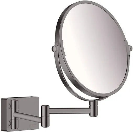 Косметическое зеркало Hansgrohe AddStoris шлифованный чёрный хром 41791340