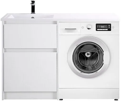 Тумба под умывальник напольная BelBagno KRAFT-LVD 58 Bianco Opaco KRAFT-LVD-580/1200-2C-PIA-BO